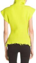 Thumbnail for your product : Unravel Project Wool & Cashmere Sleeveless Pintuck Sweater