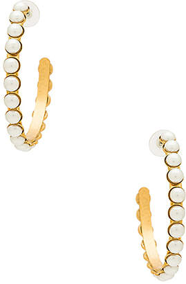 Elizabeth Cole Pearlie Earrings
