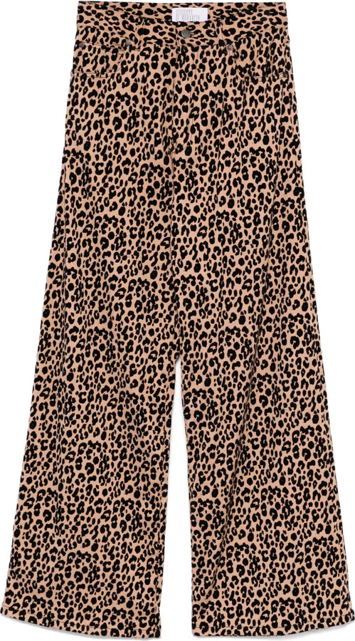 Giuseppe di Morabito Leopard-Print Jeans