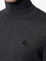 Thumbnail for your product : Burberry Cashmere Silk Roll-neck Sweater