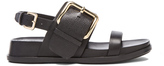 Thumbnail for your product : Sigerson Morrison Solar Leather Buckle Sandals