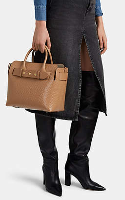 Burberry Women's Belted Small Leather Bag - Light Camel