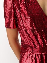Thumbnail for your product : P.A.R.O.S.H. sequin-embellished V-neck dress