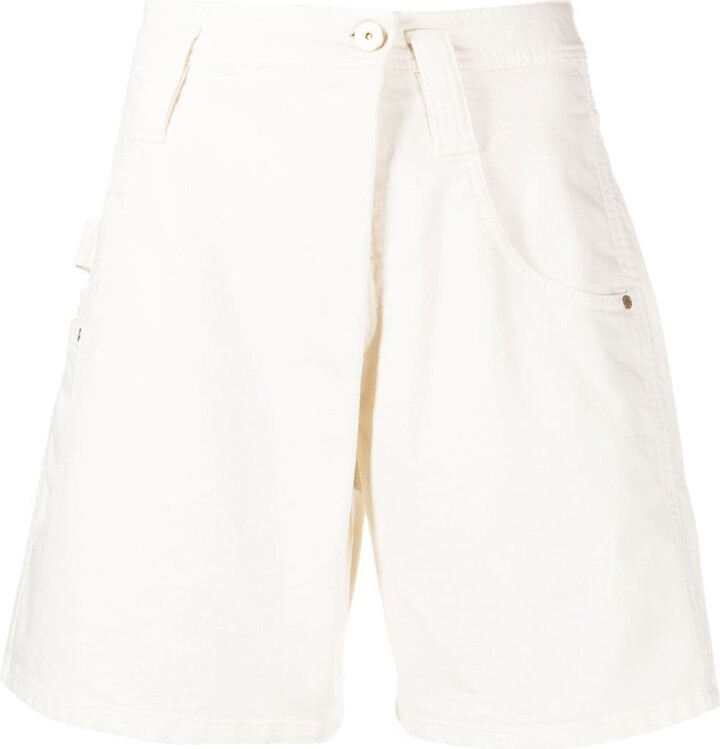 Brunello Cucinelli WideLeg Denim Shorts ShopStyle
