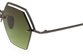 Thumbnail for your product : Smoke X Mirrors The Line 47MM Hexagonal Sunglasses