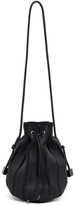 Thumbnail for your product : Issey Miyake Black Linear Knit Shoulder Bag