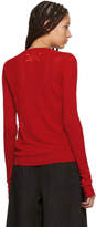 Thumbnail for your product : Maison Margiela Red Gauge 18 Irregular Rib Pullover