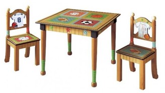 The Well Appointed House Teamson Design Lil' Sports Fan Child's Table and Chairs Set