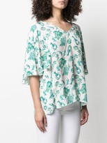 Thumbnail for your product : IVI Marine-Print Blouse