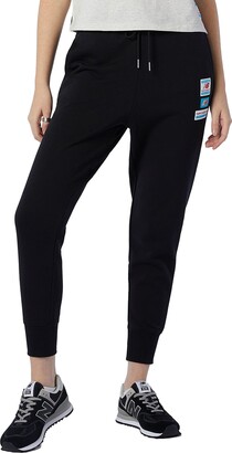 New Balance Pantalon femme essentials fleece - ShopStyle Trousers