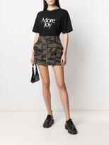 Thumbnail for your product : Diesel Tiger-Camouflage Print Mini Skirt