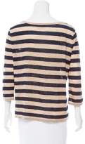 Thumbnail for your product : Calypso Striped Wool Top