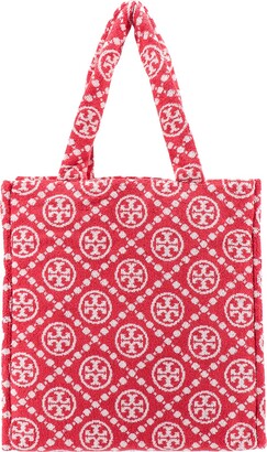 Tory Burch Canvas Tote Bag - Red Totes, Handbags - WTO544037