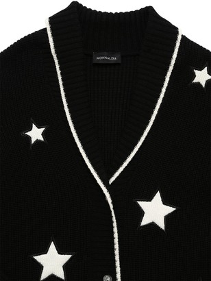 MonnaLisa Stars Knit Cardigan