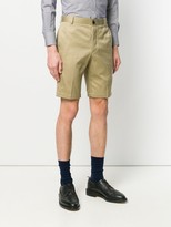 Thumbnail for your product : Thom Browne Cotton Twill Unconstructed Chino Shorts