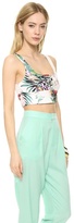 Thumbnail for your product : re:named Hawaiian Crop Top