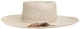 Thumbnail for your product : Zimmermann Spotted Vent Crown Sun Hat