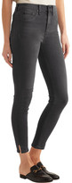 Thumbnail for your product : Rag & Bone The Capri Cropped High-rise Skinny Jeans - Gray