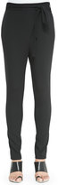 Thumbnail for your product : Proenza Schouler Asymmetric-Tie Pants, Black
