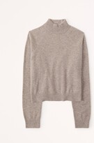 Winter 2023 Cashmere Mock Sweater (Stone)