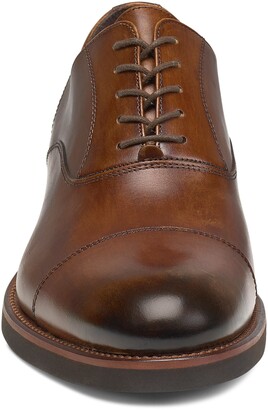 Trask rivington cap toe oxford clearance