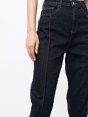 Emporio Armani High Waist Tapered Jeans