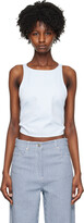 Thumbnail for your product : REMAIN Birger Christensen Blue Striped Tank Top