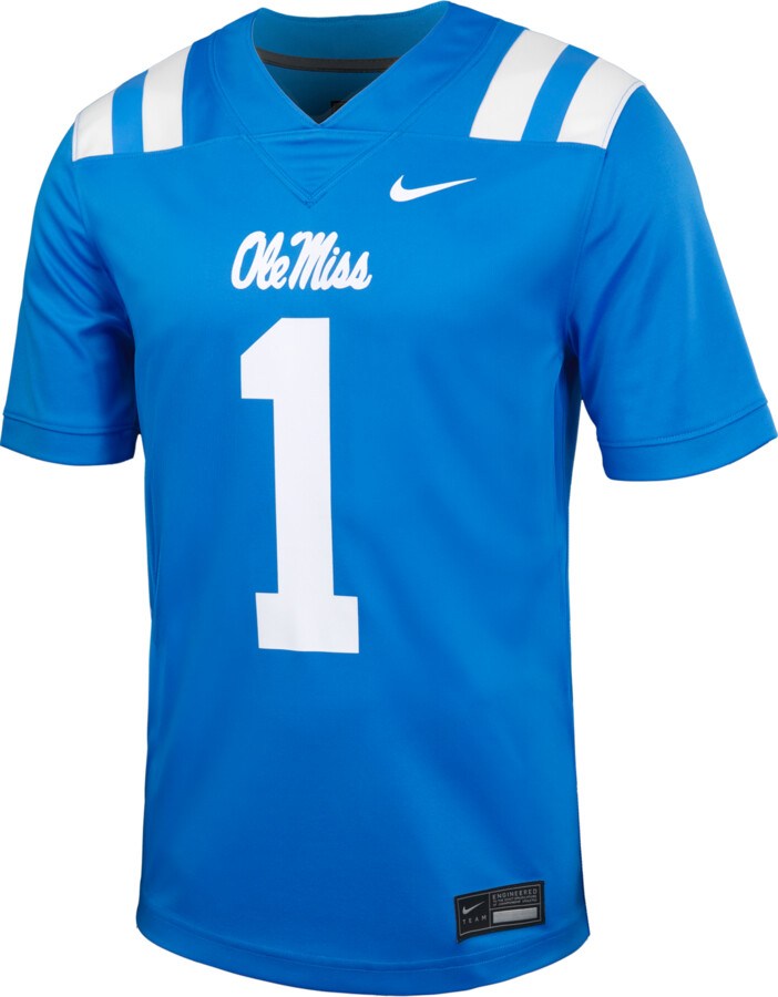 Ole Miss Nike Men's College Football Replica Jersey in Blue | P31811M335-ITB