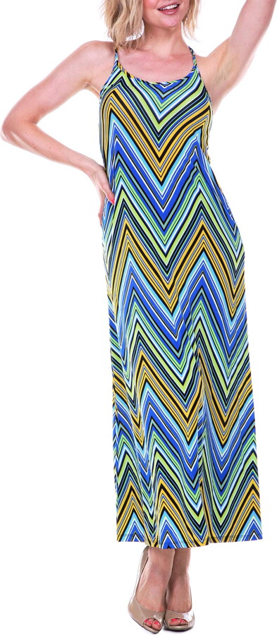 White Mark Fashion Women’s Adalina Maxi Dress