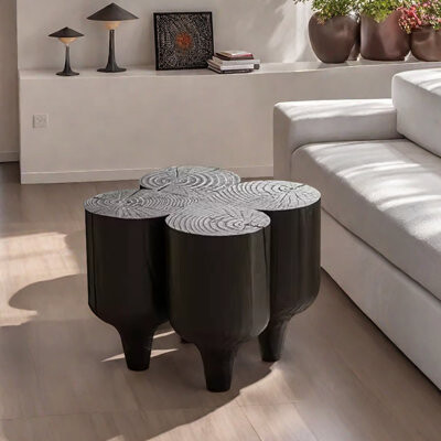 Loon Peak Unique and niche design wooden coffee table