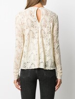 Thumbnail for your product : Forte Forte Layered Lace Blouse