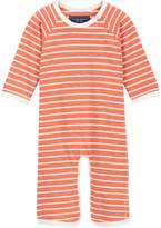 Thumbnail for your product : Toobydoo Skate Orange Striped Jumpsuit (Baby Boys)