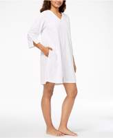Thumbnail for your product : Miss Elaine Terry Knit Short Robe
