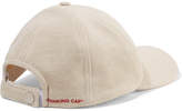 Thumbnail for your product : Off-White Embroidered Cotton-jersey Baseball Cap - Beige