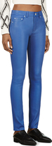 Thumbnail for your product : Acne Studios Indigo Lamb Leather Stretch Trousers