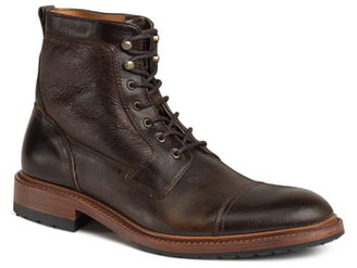 trask lowell cap toe boot