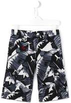 Thumbnail for your product : Dolce & Gabbana Kids palm print shorts