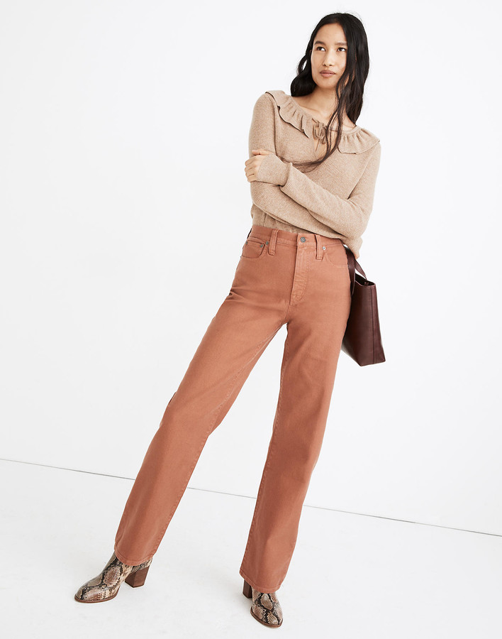slim wide leg pants
