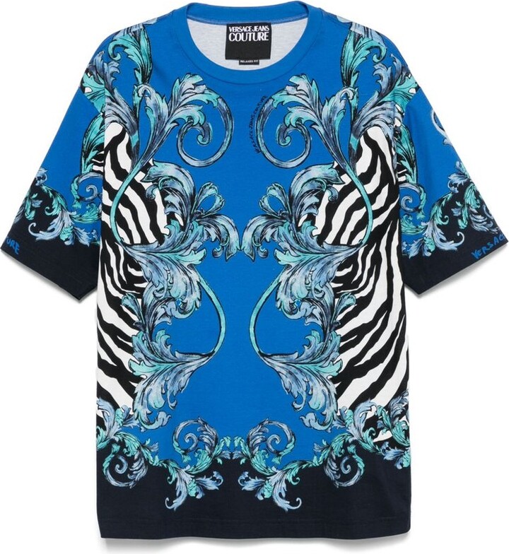 Versace Jeans Couture Baroque Print T-Shirt