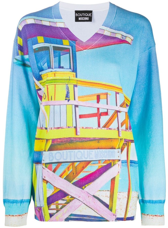 moschino baby jumper