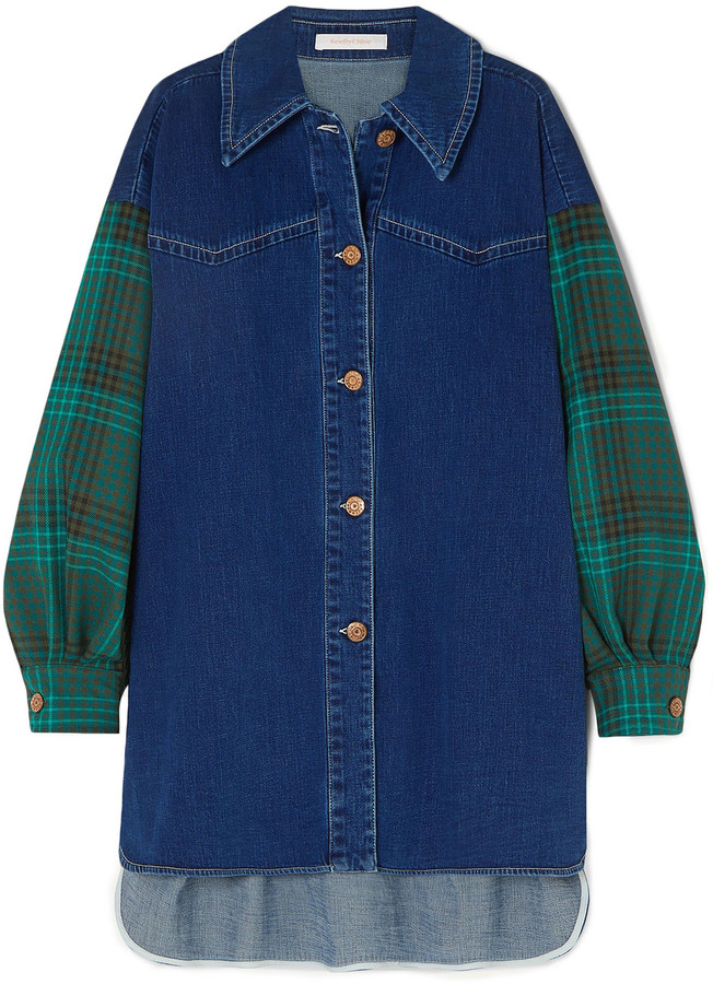 see by chloe denim top