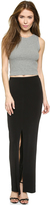 Thumbnail for your product : Alice + Olivia AIR by Front Slit Ankle Length Skirt