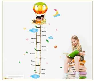 Hydrogen New Design Scaling Ladder Height Chart (50cm-170cm) Kids in Dog Balloon Wall Sticker Kids Room Decor by New Design