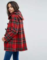 Thumbnail for your product : Gloverall Exclusive Check Duffle In Royal Stewart Tartan