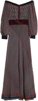 Thumbnail for your product : Talitha Collection Off-the-shoulder Printed Silk-chiffon Maxi Dress