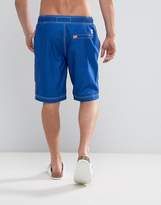 Thumbnail for your product : Superdry Cali Surf Board Shorts With Logo In Blue