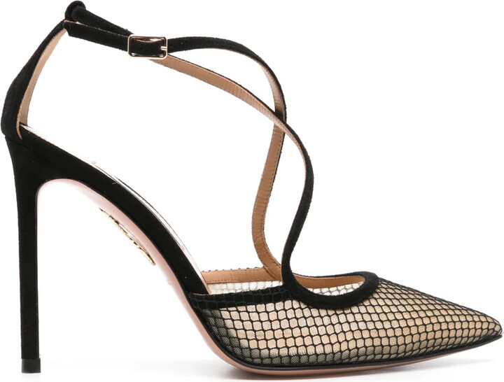 Aquazzura 105mm Wicked pumps ShopStyle Heels