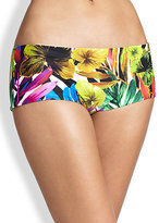 Thumbnail for your product : Milly Tropical-Print Bikini Bottom