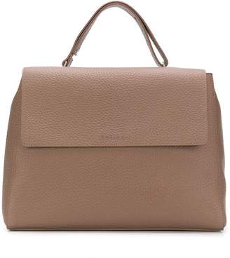 Orciani flap top tote