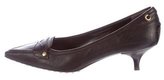 Thumbnail for your product : Car Shoe Leather Pointed-Toe Pumps w/ Tags